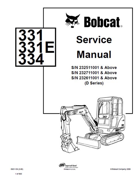 1999 bobcat 331 specs mini excavator|bobcat 331 manual.